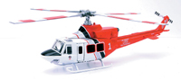 Bell 412 1/48 Die Cast Model - L.A.F.D. - Click Image to Close